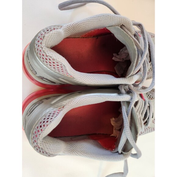 Nike Air Max 2013 555753-002 Pink Silv Running Shoes Sneakers Girls 6Y Women 7.5 - Picture 10 of 11